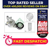 Aux Belt Tensioner fits VW TOURAN 1T 1.9D 03 to 10 Drive V-Ribbed INA 03G903315