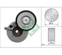 INA 534 0728 10 Belt Tensioner, v-ribbed belt