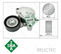 Multi-ribbed V-belt tensioner 534 0571 10 INA for MINI BMW