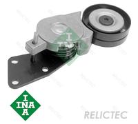 Aux Belt Tensioner fits VW POLO 9N, Mk4 1.9D 01 to 12 Drive V-Ribbed INA Quality