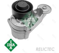 Aux Belt Tensioner fits VOLVO XC90 Mk1 2.4D 02 to 14 Drive V-Ribbed INA 30637070