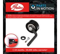 Gates Tensioner Pulley T39005 – DriveAlign, Black