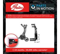 GATES T38406 Vibration Damper, v-ribbed belt