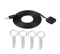 AUX Cable,Car Audio Aux Auxiliary Cable Adapter for 6000CD for Mondeo for with CD Removal Tool Keys