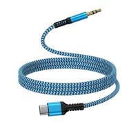 Aux Cable for iPhone in Car, Aux to USB C Cable for iPhone17/16Pro Max/16/15Pro/15Plus/15,Samsung Galaxy ，USB Type C to 3.5mm Audio Jack for Car Stereo/Headphones/Speaker
