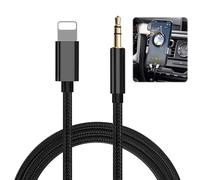 Aux Cable for Iphone in Car to 3.5mm Aux Lead Headphones Aux Cord Compatible with Ipad Ipod Iphone 13/12/11/Xs/Xr/X 8/7 Works for Earphone Home Stereo Home Car Stereo Speaker
