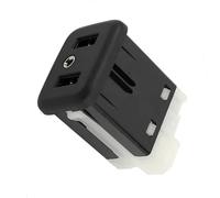 AUX Charging Port Modular Compatible With Cadillac For Escalade ESV 2016 2017 Auxiliary Jack Dual USB Charging Interface Port 13519224 Car USB Charger Adapter