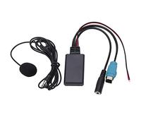 AUX IN Bluetooth Module Premium Wireless Audio Cable Adapter Fit for Alpine 2009-up, Bluetooth 5.0 Version, Ideal for Connecting MP3 Players to Car Stereos, Great for Road Trips