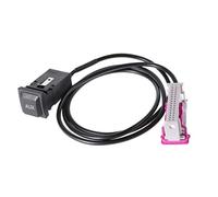 Aux-in connection with socket jack 3.5 mm MP3 suitable for Audi RNS-E