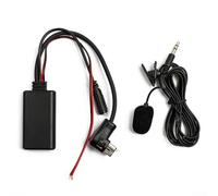 Aux Input Cable with Built-in Mic for Pioneer Car Radios DEH Models Compatible with 5.0 Transmission Standard for Clear Audio and Voice Calls