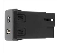 AUX USB Interface Socket USB Port Centre Console Compatible With Silverado For 2500 HD 2015 2016 Car Portable Aux Port Auxiliary Audio Jack Hub Module