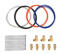 Auxazalux Shift Knobs Air Line Kit Compatible with 9 10 13 15 18 Eaton Fuller Transmissions, 12inch High Pressure Resistant Air Tubes with Push-in Fittings, Update Your Transmission Air System