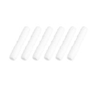 AUXBC 6Pcs 5/16" x 5/16" Plastic Hose Barb Fittings, Barbed Splicer Mender Joint Adapter Union Connectors for Aquarium, Household, Fuel, Gas, Liquid, Air Hose Repair