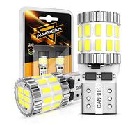 Auxbeam 2023 Upgraded 194 LED Bulbs White, 400% Brighter Extremely Bright Canbus Error Free 168 2825 T10 W5W LED Light Bulbs for License Plate Lights Interior Lights Dome Map Light, 30-SMD, Pack of 2