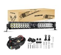 Auxbeam 5D-PRO Series 22 Inch LED Light Bar Dual Row Off Road Driving Lamp