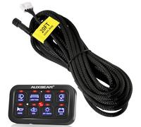 Auxbeam 6.2m/20FT Extension Wiring Harness for 8 Gang Switch Panel Controller Box, Switch Controller Extended Wire Line, Only fit BA80/GA80/AR-800/RA80 XL