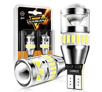 Auxbeam 912 921 LED Bulb for Backup Reverse Light Bulbs, 4000 Lumens 400% Brighter Super Bright Canbus Error Free 906 904 922 W16W T15 LED Bulbs with Double Projectors, 6500K White, Pack of 2