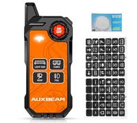 Auxbeam Wireless Remote Control for 4 Gang Switch Panel 4-Channel Replacement Controller for AS-400 4 Gang Switch Panel