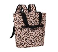 AUXDIQ 13L Insulated Cooler Backpack Leak-Proof Lunch Bag Insulated Picnic Backpack, Beige