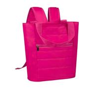 AUXDIQ 13L Insulated Cooler Backpack Leak-Proof Lunch Bag Insulated Picnic Backpack, Pink