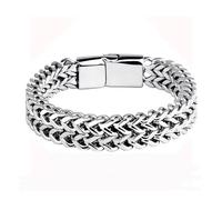 Auxere Bracelet Stainless Steel AX10003-21 cm - Man - Stainless Steel Silver 21 cm