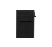 Auxere Card Holder Aluminium KXD0904 - Man - Faux Leather Black
