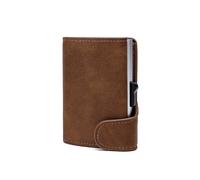 Auxere Card Holder Leather KXD0906 - Man - Faux Leather Brown