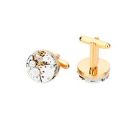 Auxere Gears Cufflink KXD0908 - Man - Stainless Steel Gold