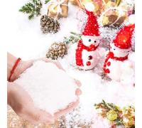 AUXHCYL 100g Fake Snow,Christmas Artificial Snow Decorations, Snowflakes for Crafts, as Party Decoration, and Snow Flakes for Xmas Winter Décor