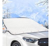 AUXHCYL Windscreen Covers Frost for Winter, Car Windscreen Windshield Frost Cover Ice Snow Shield, Magnetic Windscreen Cover for Cars, Snow Ice Frost Sun UV Dust Water Resistent, Year-round Use