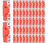 AUXHDK Sound Isolation Clips, Anti-Vibration Decoupling Clips for Noise Reduction in Drywall Ceiling & Wall, Home Theater, Studio, Bedroom & Basement Soundproofing (50)