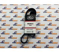 Auxiliary Alternator Drive Belt for Jaguar X Type 2.0 2.2 Diesel Gates 6PK1640