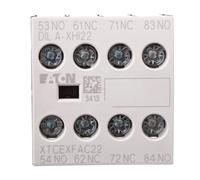Eaton Auxiliary Contact Module DILA-XHI22 2NO+2NC 16A XTCEXFAC22