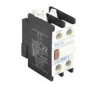 Auxiliary Contact Block Fits LADN11 1NO1NC Auxiliary 48 * 30 * 23mm Contact Manual reset button on the panel easy to use Building block structure