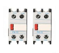 Auxiliary Contact Blocks 2PCS Set Designed with 1NO1NC for LADN11 Model Compatible with CJX2 AC Contactor Electrical Switching