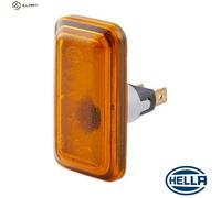 HELLA 2BM 003 647-021 Auxiliary Indicator - Bulb - 12V - Fitting - Lens Colour: Yellow - left/right/lateral installation
