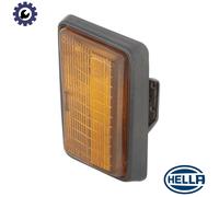 HELLA 2BM 004 312-061 Auxiliary Indicator - Bulb - 24V - Fitting - Lens Colour: Yellow - right/Lateral Installation
