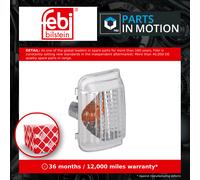 Auxiliary Direction Indicator fits FIAT DUCATO 250 2.0D Left Mirror 2011 on Febi