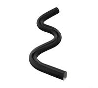 Auxiliary Heater Air Intake Hose 25 mm Heating Duct with Aluminium Foil, Flame Retardant and Shockproof for Use with Diesel Heaters and Other Systems (100cm)