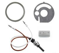 Auxiliary Heater Ceramic Glow Plug Set, Glowplug Screen And Car Air Diesel Gasket, for Eberspacher Hydronic D4WS, 5WZ, D5WS, D5WSC