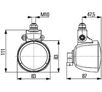 HELLA 1G0 996 176-141 Worklight