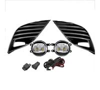 Auxiliary Lights For Toyota For Camry Hybrid SE XSE 2018-2019 Bumper LED Fog Lights + Lamps Cover Grill + Harness Fog Light Set