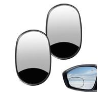 Auxiliary Mirror - 2 Pieces Ultra-Wide Angle Adjustable Waterproof, Blind Spot Mirror, Automotive Exterior Accessories | Car Rearview Mirrors for Trucks, Sedans, and Automotive Types