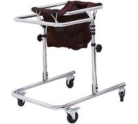 Auxiliary Standing Frame Four Wheel Child Walker Cerebral Palsy Child Rehabilitation Training Aid Suit for Height 80-120cm,