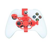 Auxiliary Steering Wheel for Xbox Series S/X Game Controller Mini 3D Printing Replacement Accessories,with Nice Operating Touch Amazing Game Feeling (Red)