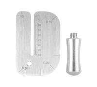 Auxiliary Stencil Template Manual Leather Hitting Distance Ruler Stainless Steel Punching Ruler Cutting Distance Ruler
