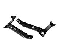 Auxiliary Wheels for Children, Adjustable Bicycle Side Wheels Bicycle Training Flash Wheels for 16-22inch Bike(Black)