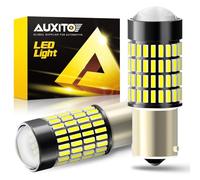 AUXITO 1156 LED Bulb for Reverse Lights, Super Bright White 1141 1073 7506 LED Bulbs with Projector for Reverse Lights Tail Brake Signal Back Up Parking Marker DRL License Plate Lights, 6000K White