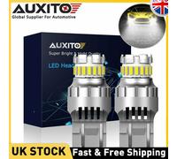 AUXITO 2X 7443 7440 LED White Reverse Backup Brake Tail Stop Parking Light Bulbs