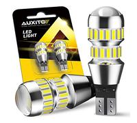 AUXITO 912 921 LED Bulbs for Backup Reverse Light Bulbs, 42-SMD 6000K Ultra Bright White, Non-polarity 906 W16W T15 921 LED Bulb Direct Back Up Parking Light Replacement Lamp, Pack of 2